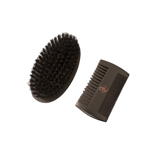 Beard Comb and Brush Set