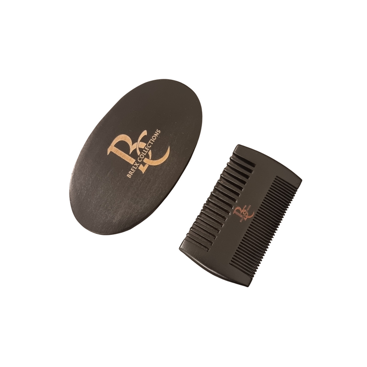 Beard Comb and Brush Set